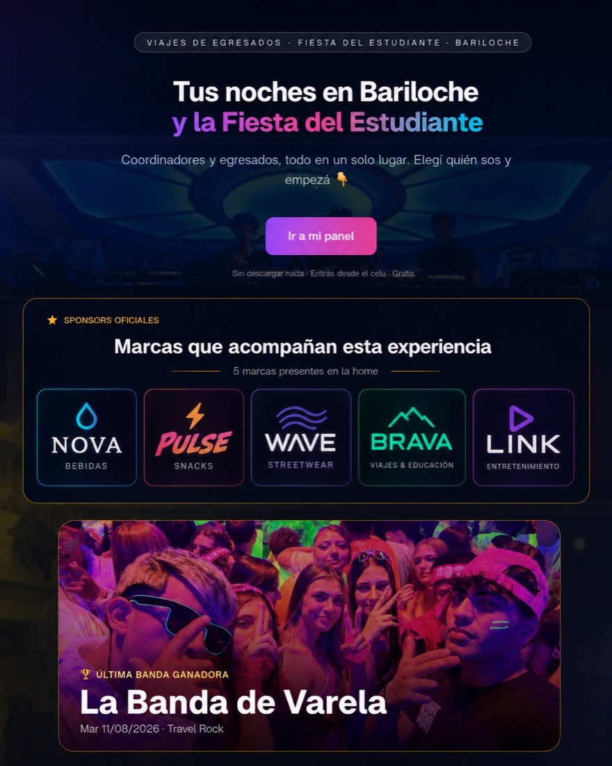 Cómo se ve: La home de la comunidad